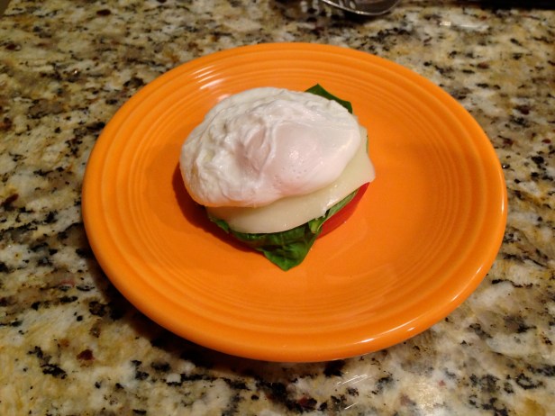 Eggs Benedict Caprese