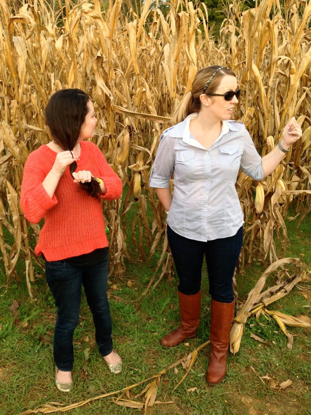 Lost in the Corn Maze