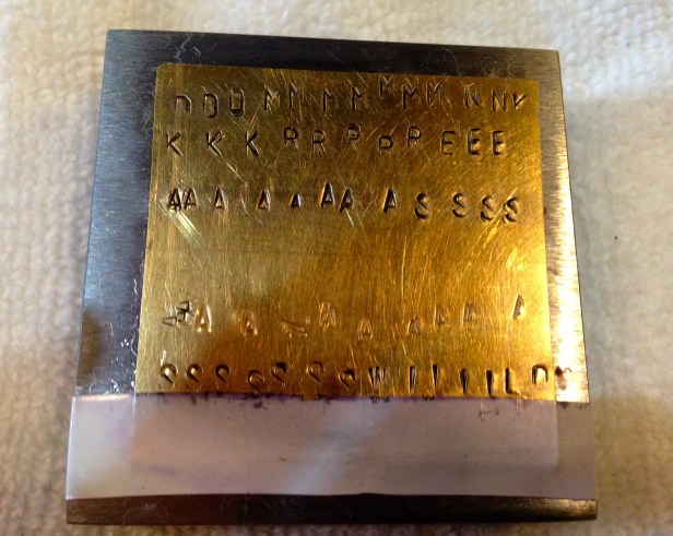 Metal Stamping Practice