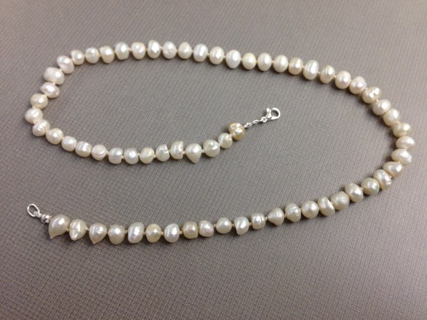 Homemade Pearl Necklace