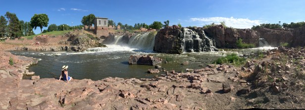 Sioux Falls Rapids Panorama
