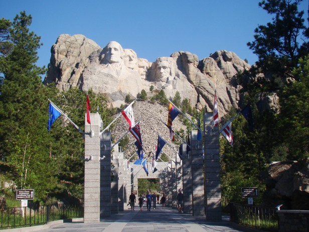 Mt. Rushmore Flags
