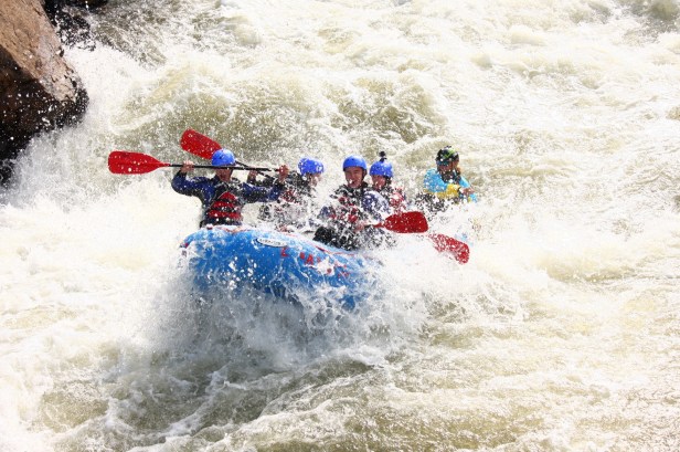 Rafting Clear Creek