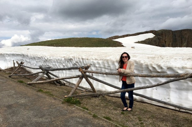 Rocky Mountain National Park Snowfield