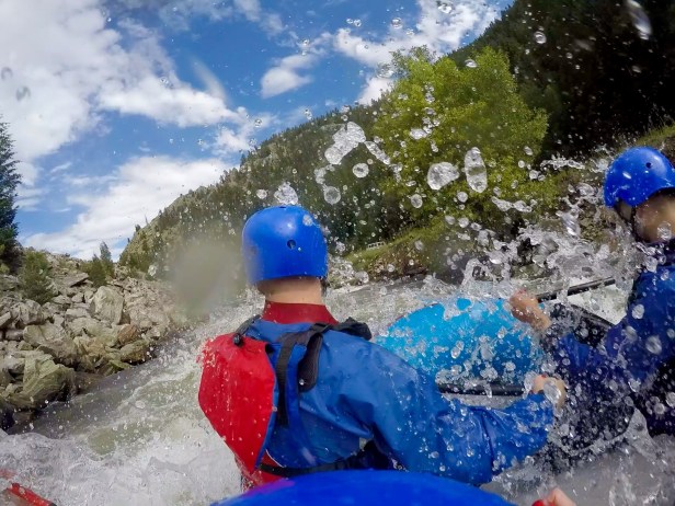 Whitewater Splash Point of VIew